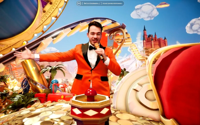 Get your prizes in Crazy Time live game.