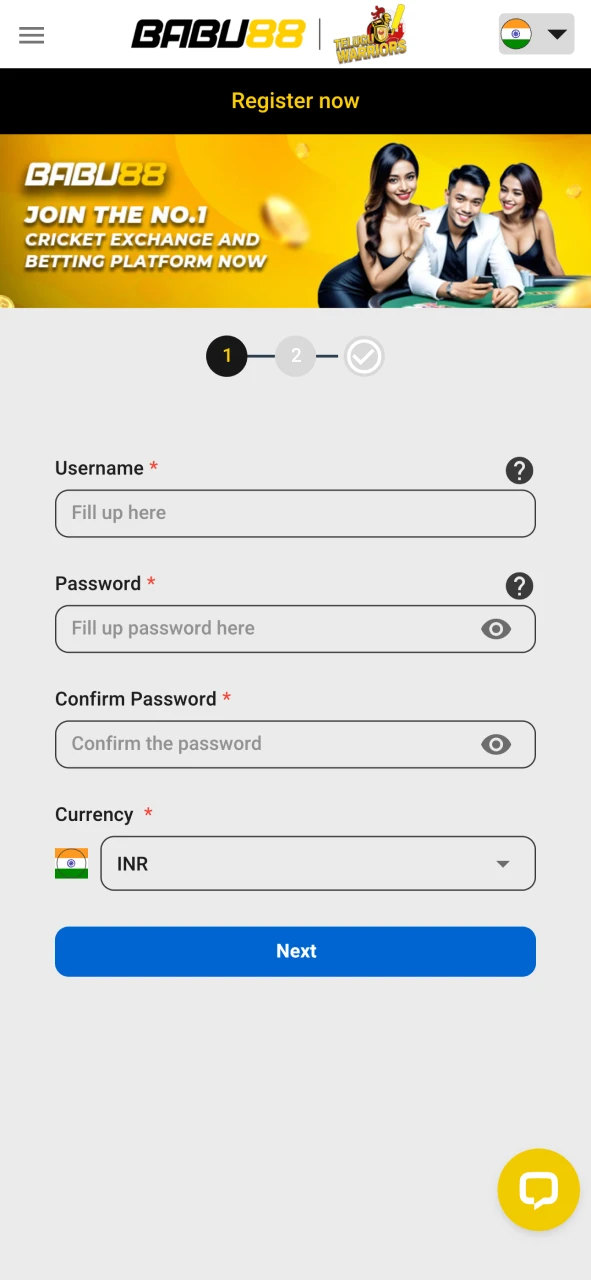 Create an account to start playing Crazy Time.