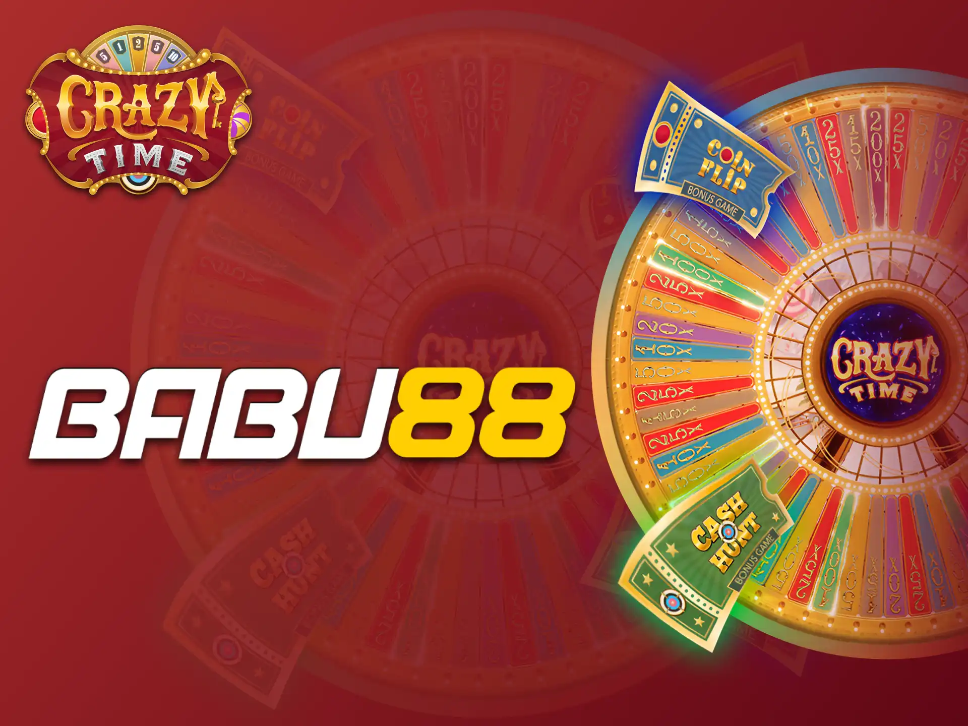 Babu88 offers you to win in Crazy Time game show.