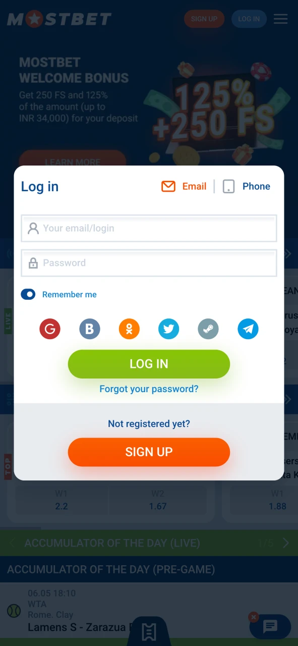 Make an account to start playing Crazy Time.