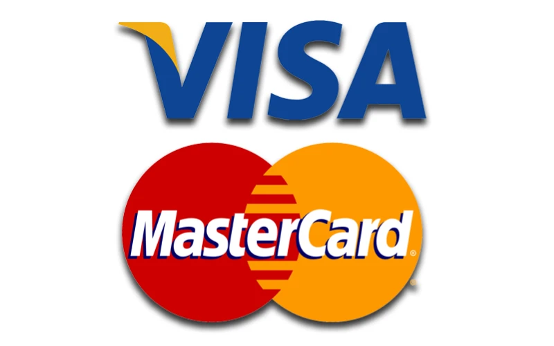 Use your debit or credit card to receive money.