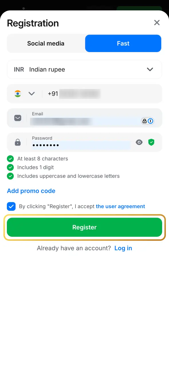 Register on 1Win and play Crazy Time today.