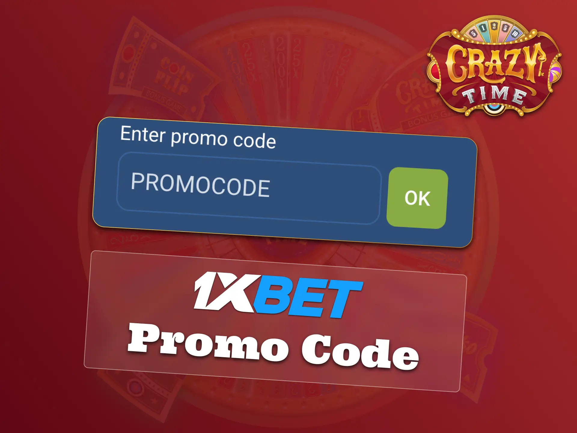 1xBet promo code ready, unlock Crazy Time rewards today.