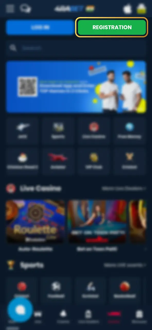 Join 4Rabet with one click and win in Crazy Time.