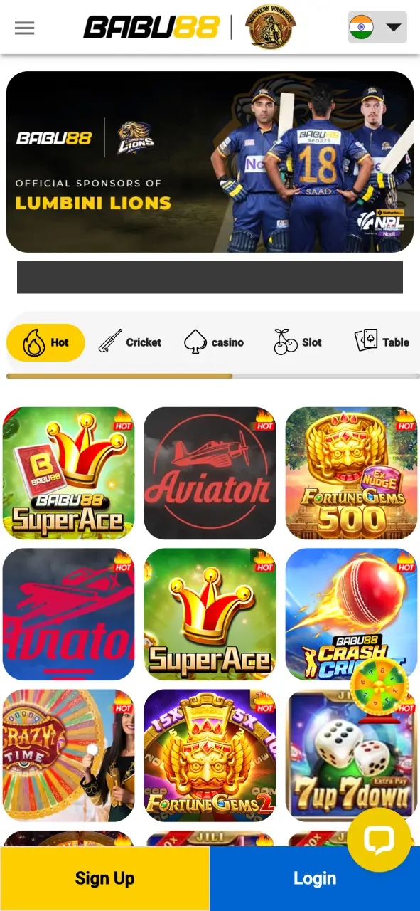 Open Babu88 website to play Crazy Time.
