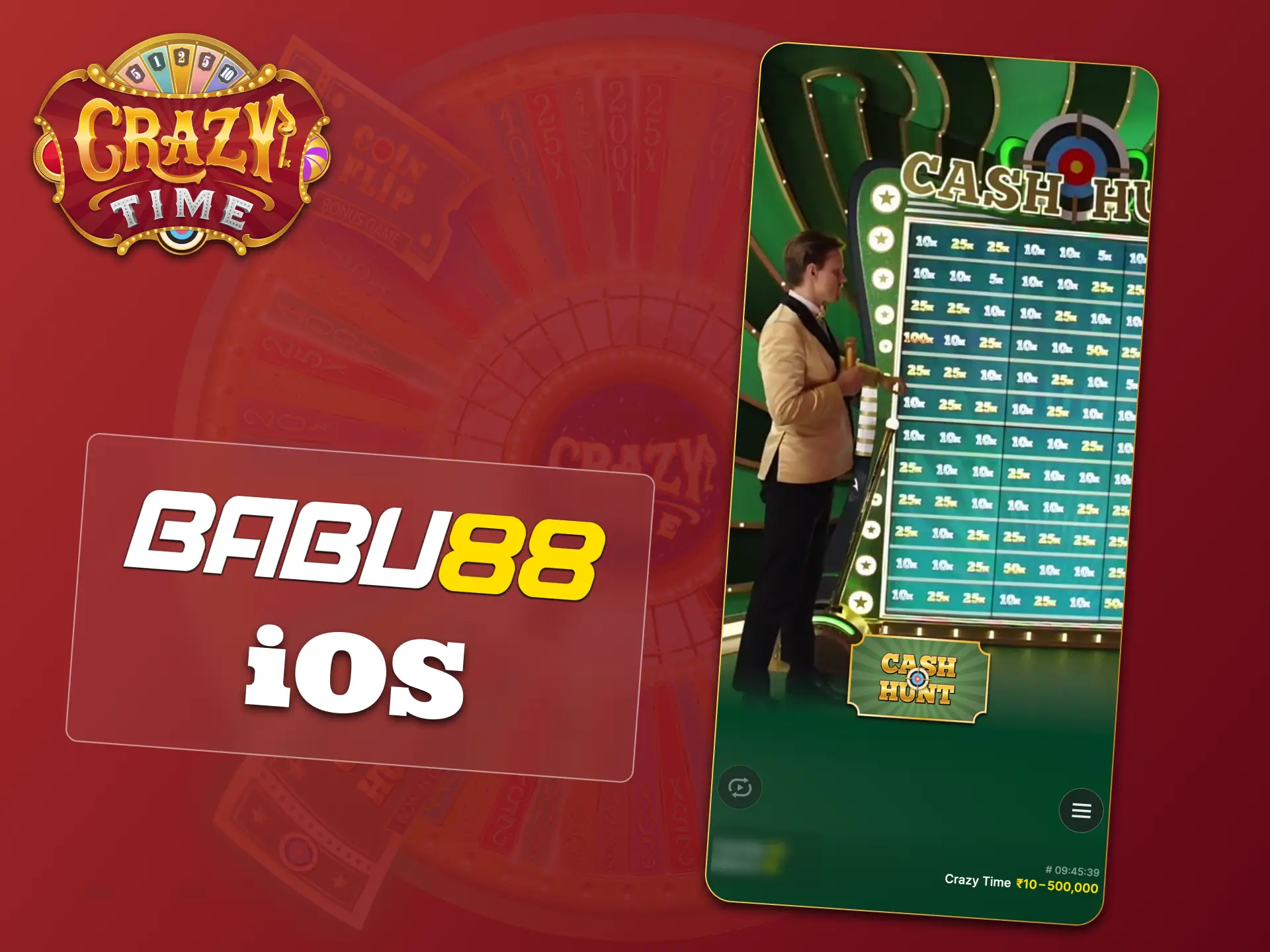 Add Babu88 to your iPhone home screen and play Crazy Time instantly.
