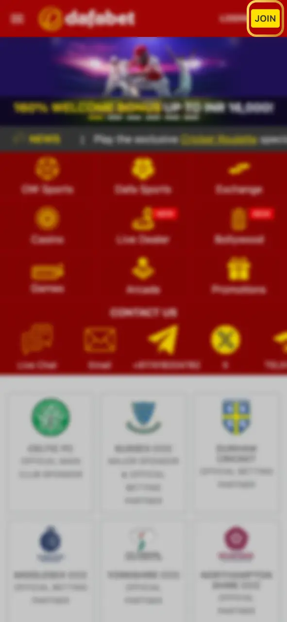 Create your Dafabet account to enjoy Crazy Time.