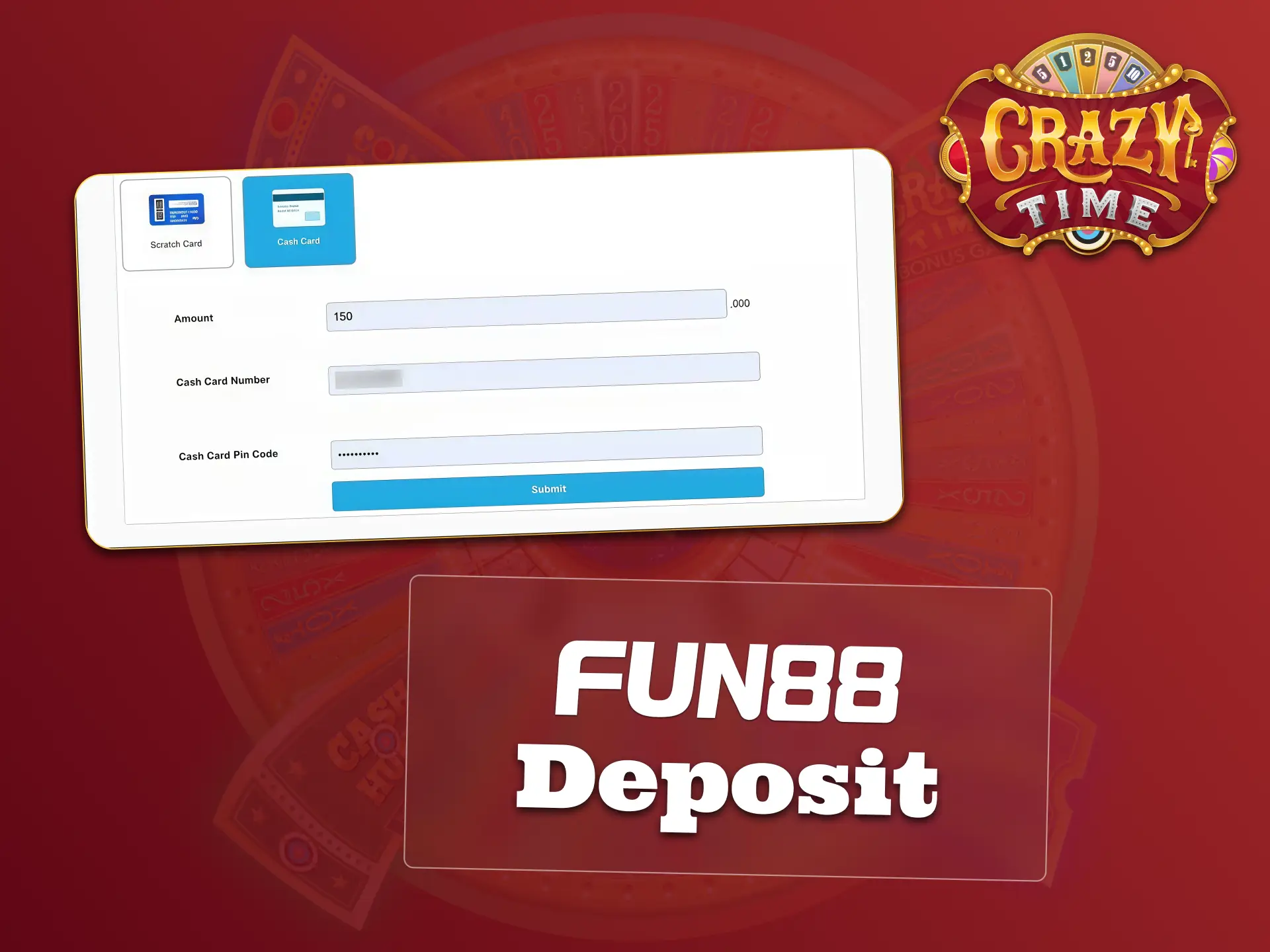 Fast Fun88 deposits let you join Crazy Time within minutes.Fast Fun88 deposits let you join Crazy Time within minutes.