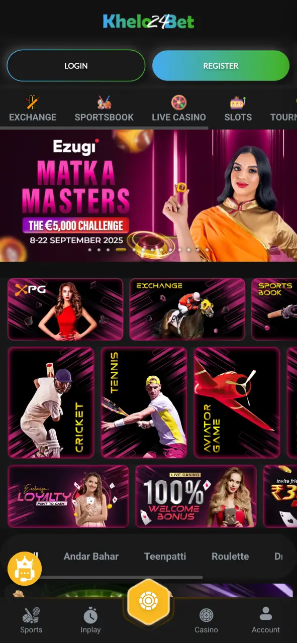 Visit Khelo24bet and start Crazy Time today.
