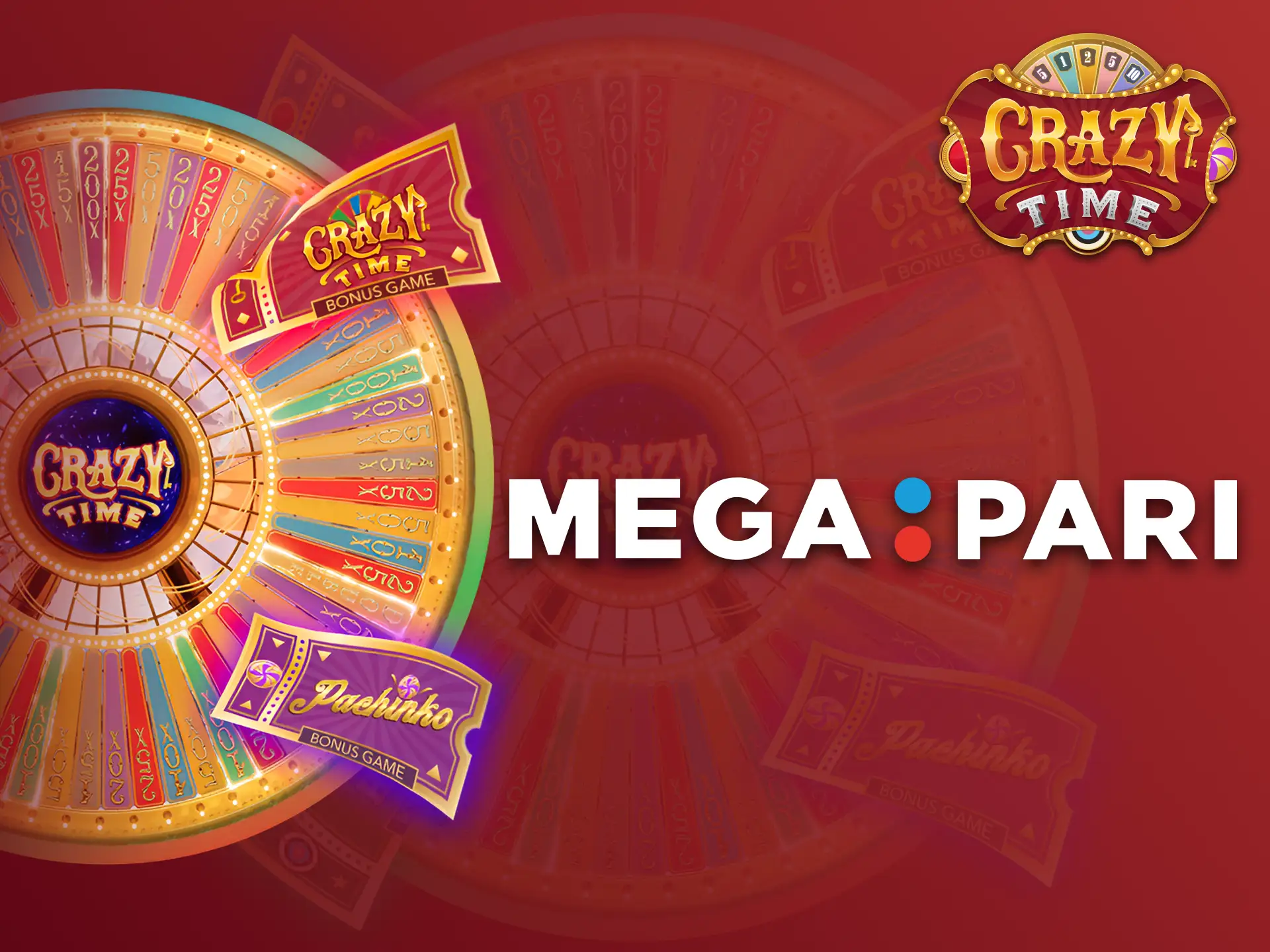 Visit Megapari official website and explore Crazy Time game.