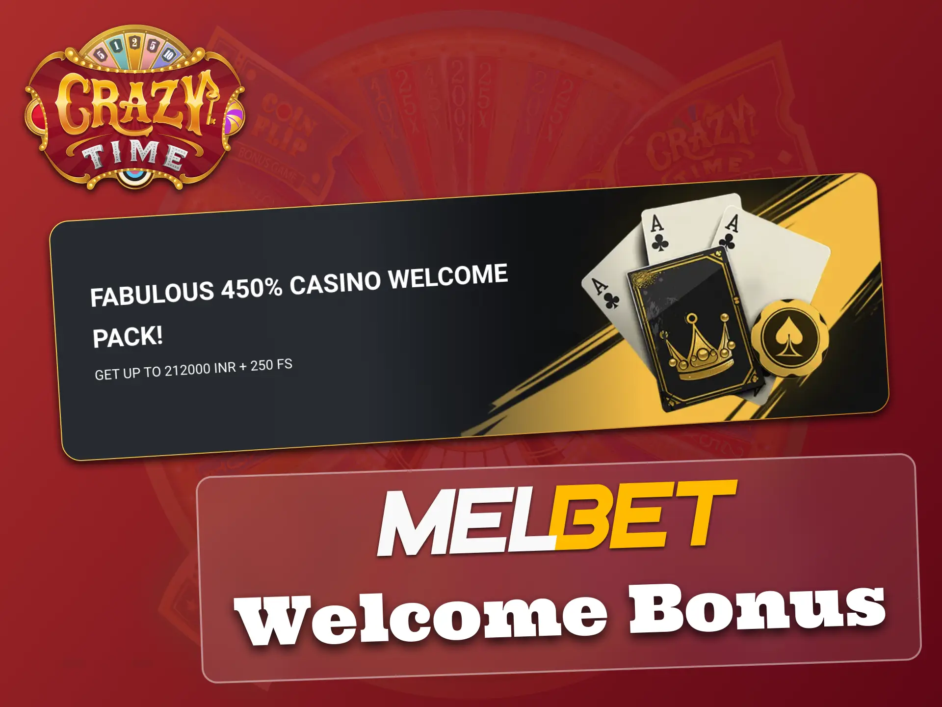 Activate Melbet bonus now, start Crazy Time with extra funds.