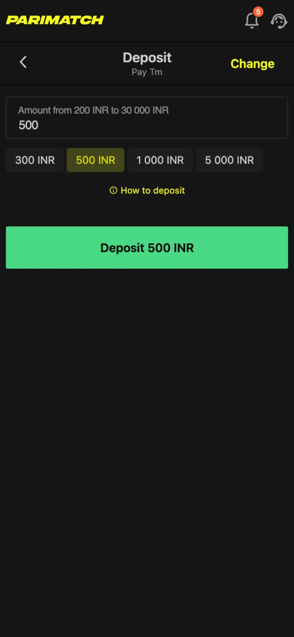 Deposit at Parimatch and play Crazy Time now.